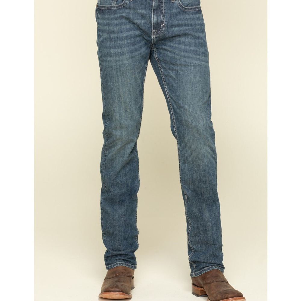 Cody James men’s stone cold wash jeans 30/30 slim straight Denim stretch